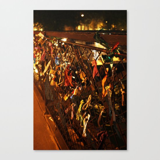 Love Locks Canvas Print