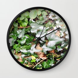 On The Forest Floor Wall Clock