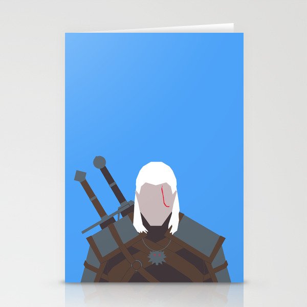 Geralt of Rivia - The Witcher Stationery Cards