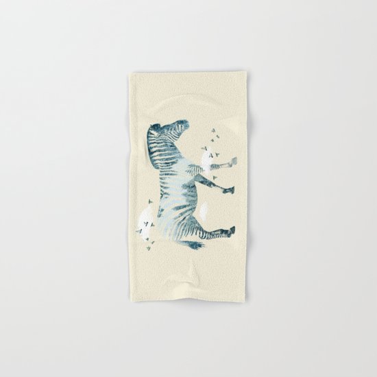 Zebra Hand & Bath Towel