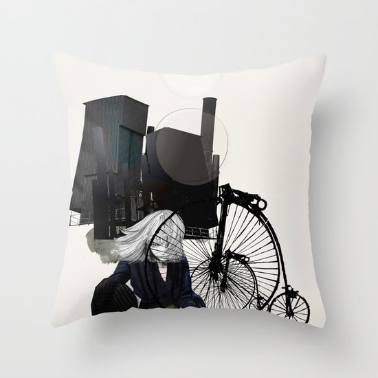 SYSTEM Throw Pillow