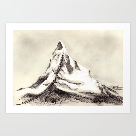 Mountain Art Print