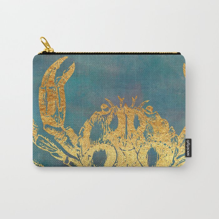 Deep Sea Life Crab Carry-All Pouch