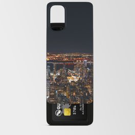 NYC Night Skyline | Photography in New York City Android Card Case