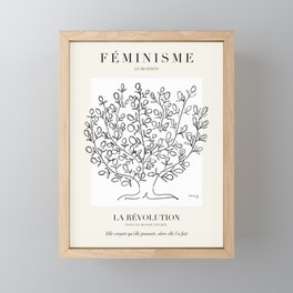L'ART DU FÉMINISME XVI — Feminist Art — Matisse Exhibition Poster — Framed Mini Art Print