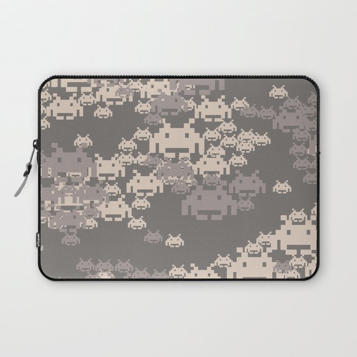 Space Invader Camo Laptop Sleeve