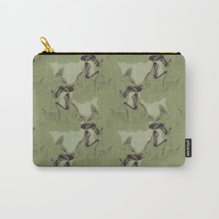 dog fight  Carry-All Pouch
