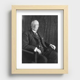 John D. Rockefeller Portrait Recessed Framed Print