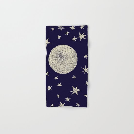 Moon and Stars Hand & Bath Towel