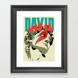 David Framed Art Print