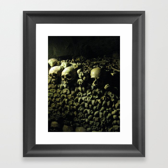The Catacombs Framed Art Print