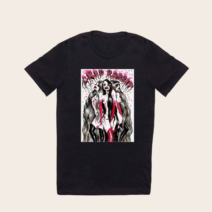 Red Rabbit T Shirt