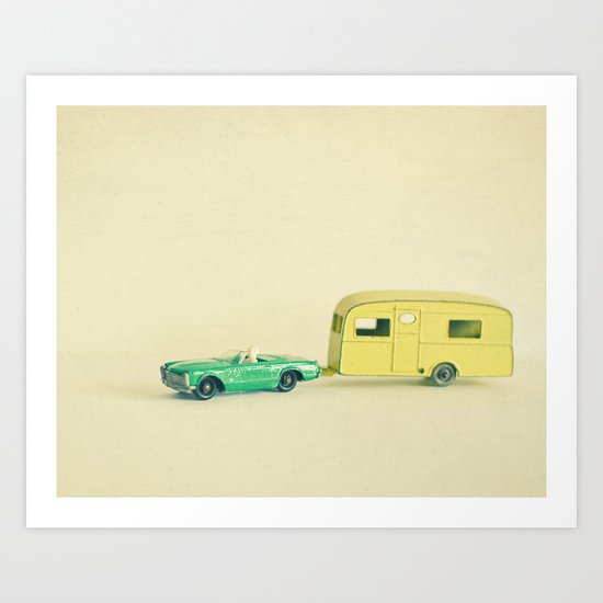 Summer Holiday Art Print