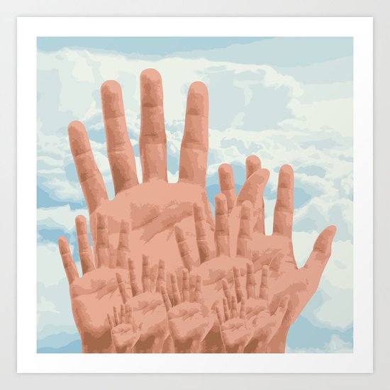 TheSkyIsTheLimit Art Print