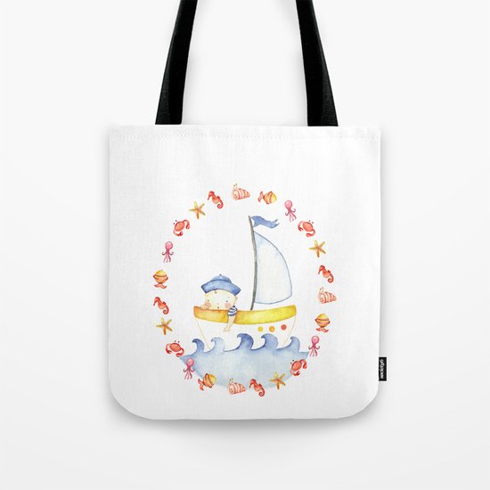 Baby sailor Tote Bag