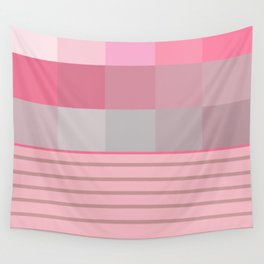 Pixels And Stripe II Wall Tapestry