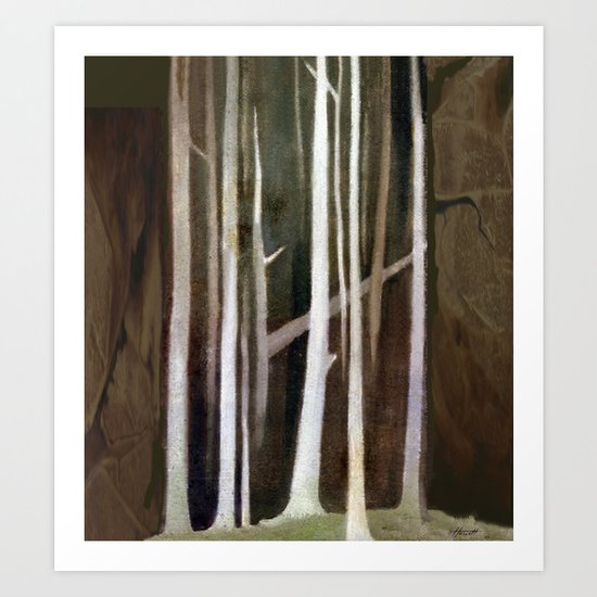 The Darkness Art Print