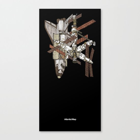 Atlantis/Mir Canvas Print