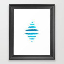 Wave-Particle Duality Framed Art Print