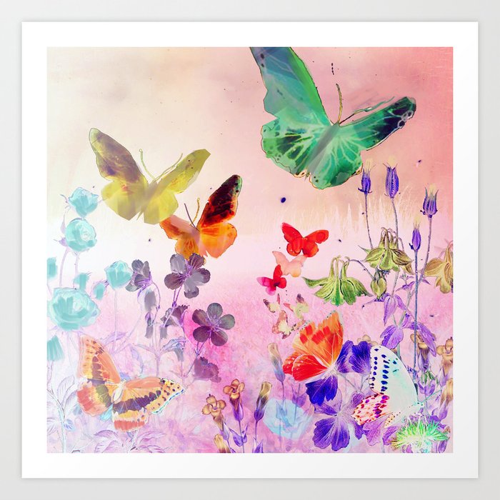 Butterfly Bouquet on Black II Wall Art, Canvas Prints, Framed Prints, Wall  Peels
