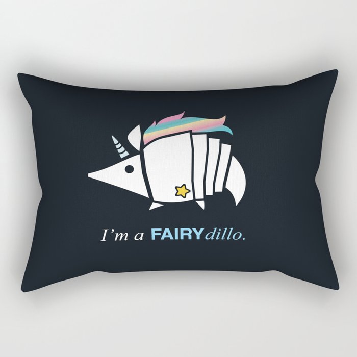Armadillos Epidemy - Fairy'dillo Rectangular Pillow