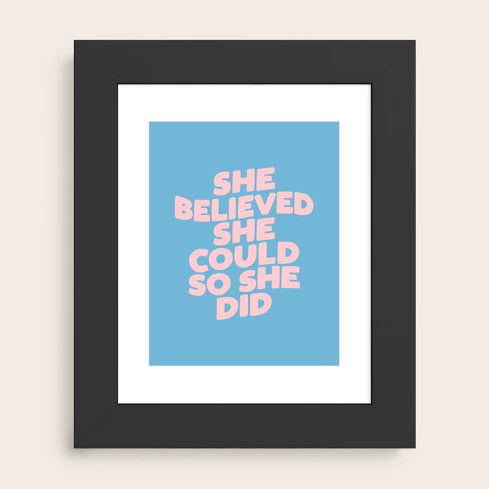 Framed Art Print