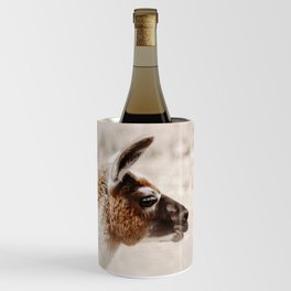 Llama portrait Wine Chiller