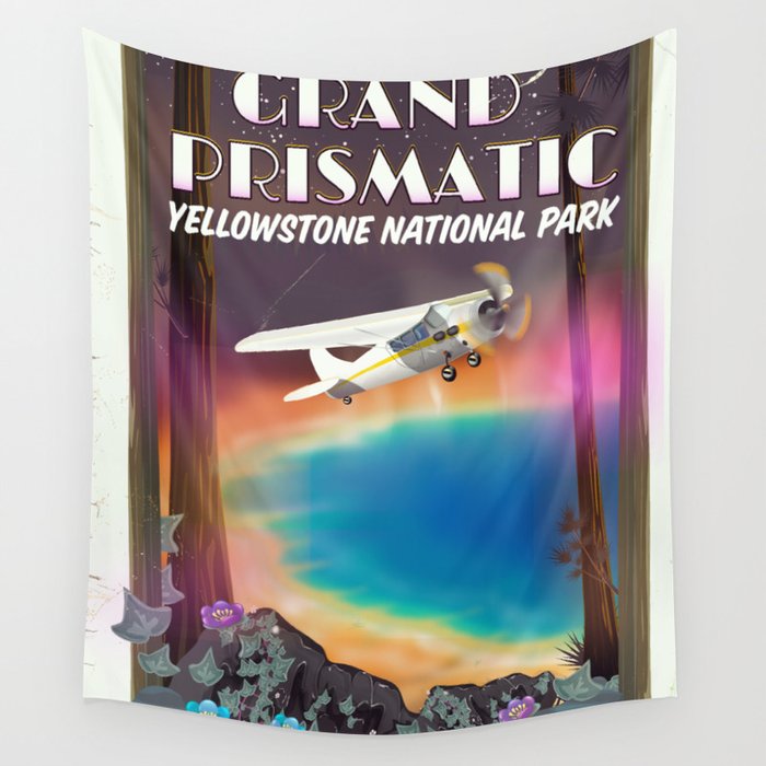 Grand Prismatic, Yellowstone National Park, USA Wall Tapestry