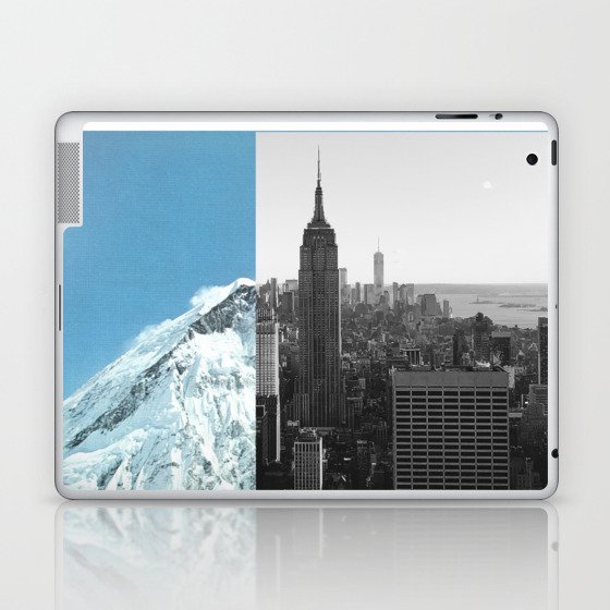 Die Stadt in den Bergen · Mountain City Laptop & iPad Skin