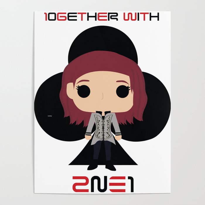 10GETHER WITH 2NE1 - Minzy Chibi Poster