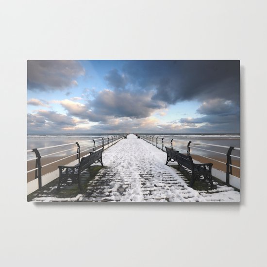 Saltburn by the Sea Metal Print