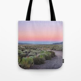 California Desert Road Tote Bag