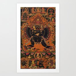 Vajrabhairava II Art Print
