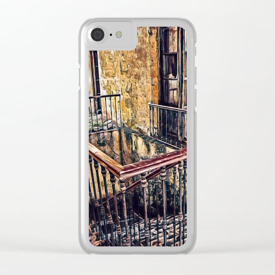 Mystery Place Clear iPhone Case