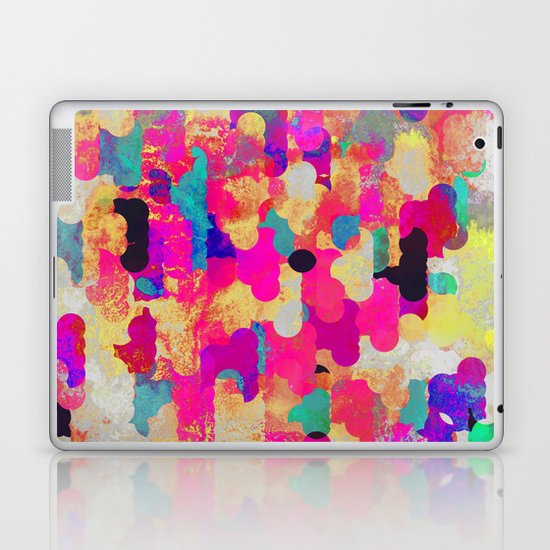 Neon Tambourine Laptop & iPad Skin
