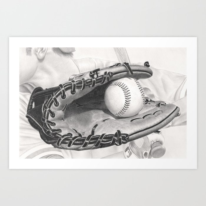 Baseball Art Print
