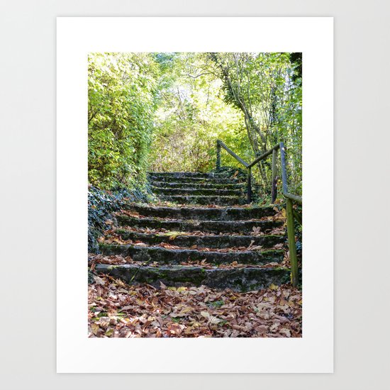 Stairways Art Print