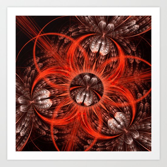 Textures, scratches and patterns abstract Art Print