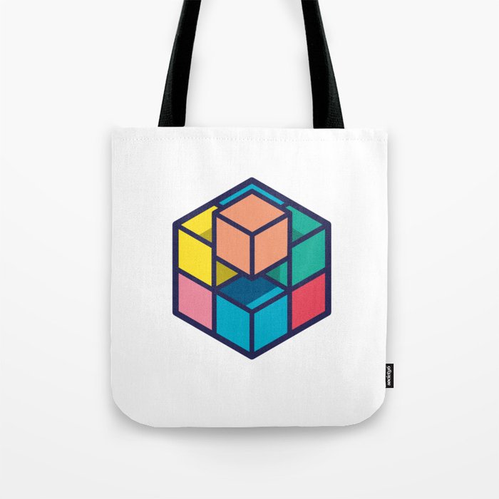 Cubes Tote Bag