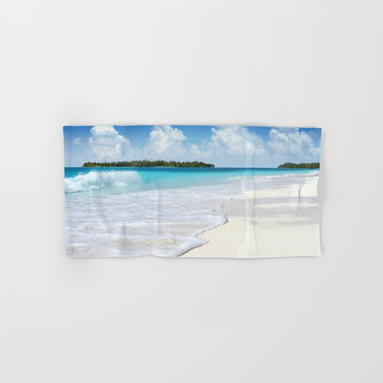 Paradise Ocean #waves Hand & Bath Towel