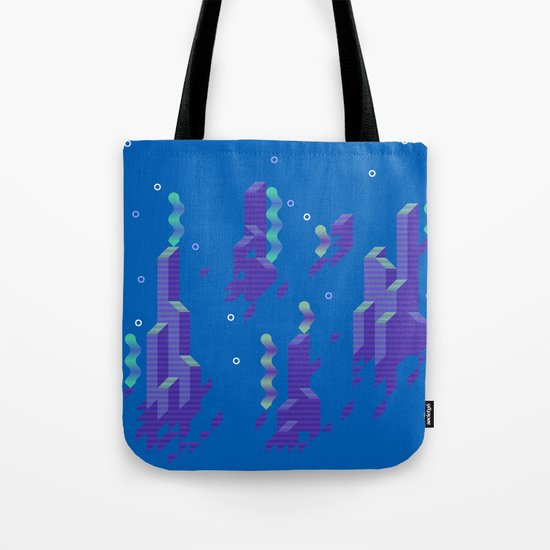Super Mario World (underwater) Tote Bag