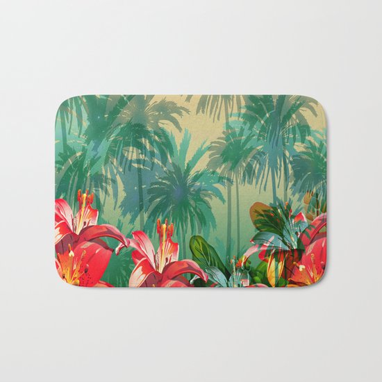 Tropical Bath Mat