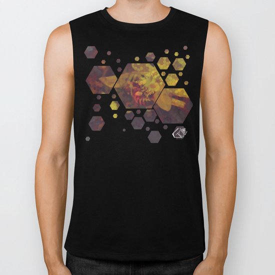 Honey Bee: Gold Biker Tank