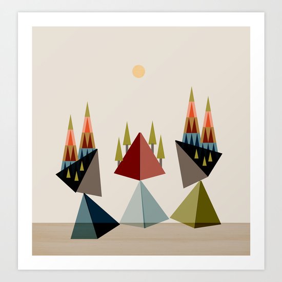 Rocky Path Art Print