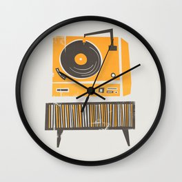 Vinyl Deck Wall Clock