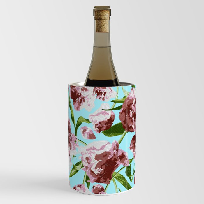 Peony shaped tulips Wine Chiller