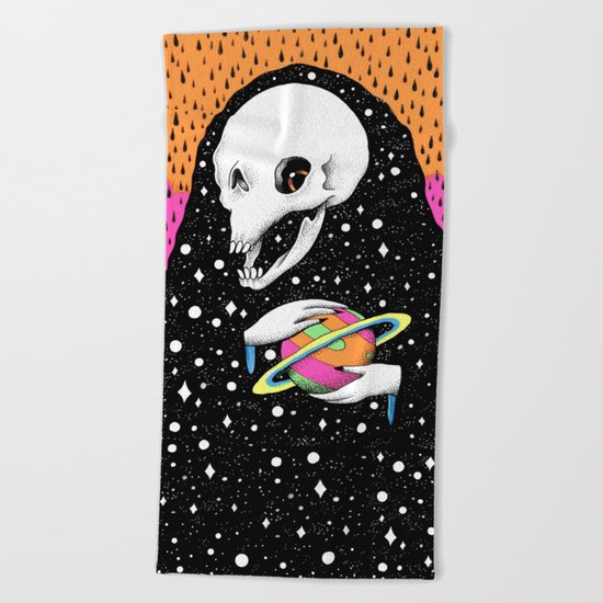 Astral Deity Beach Towel