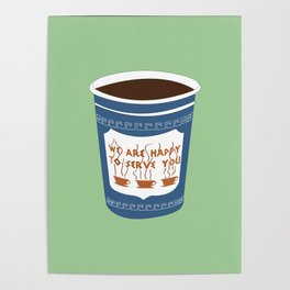 NY Coffee Poster