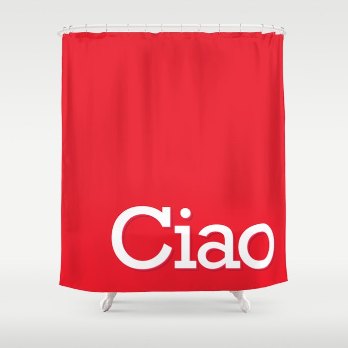 Ciao Shower Curtain