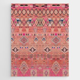 Traditional Moroccan Berber Rug Design Jigsaw Puzzle